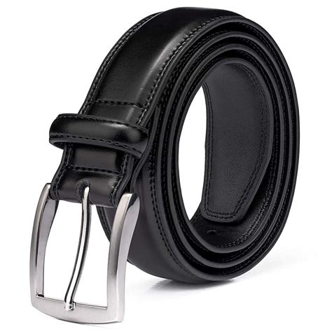 Black Leather Belt 